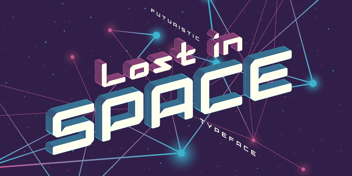 Шрифт Lost in space